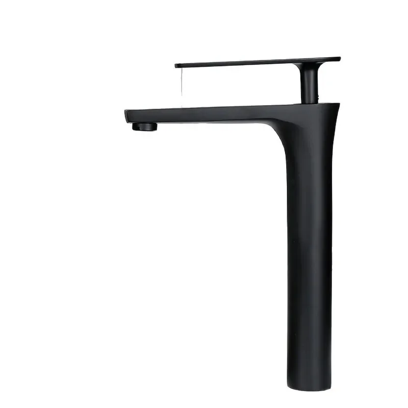Splash Proof Under Counter Basin Tap, Nordic Light Luxury Copper Hot & Cold Faucet For Bathroom Wash Basin Cabinet Furnishing
