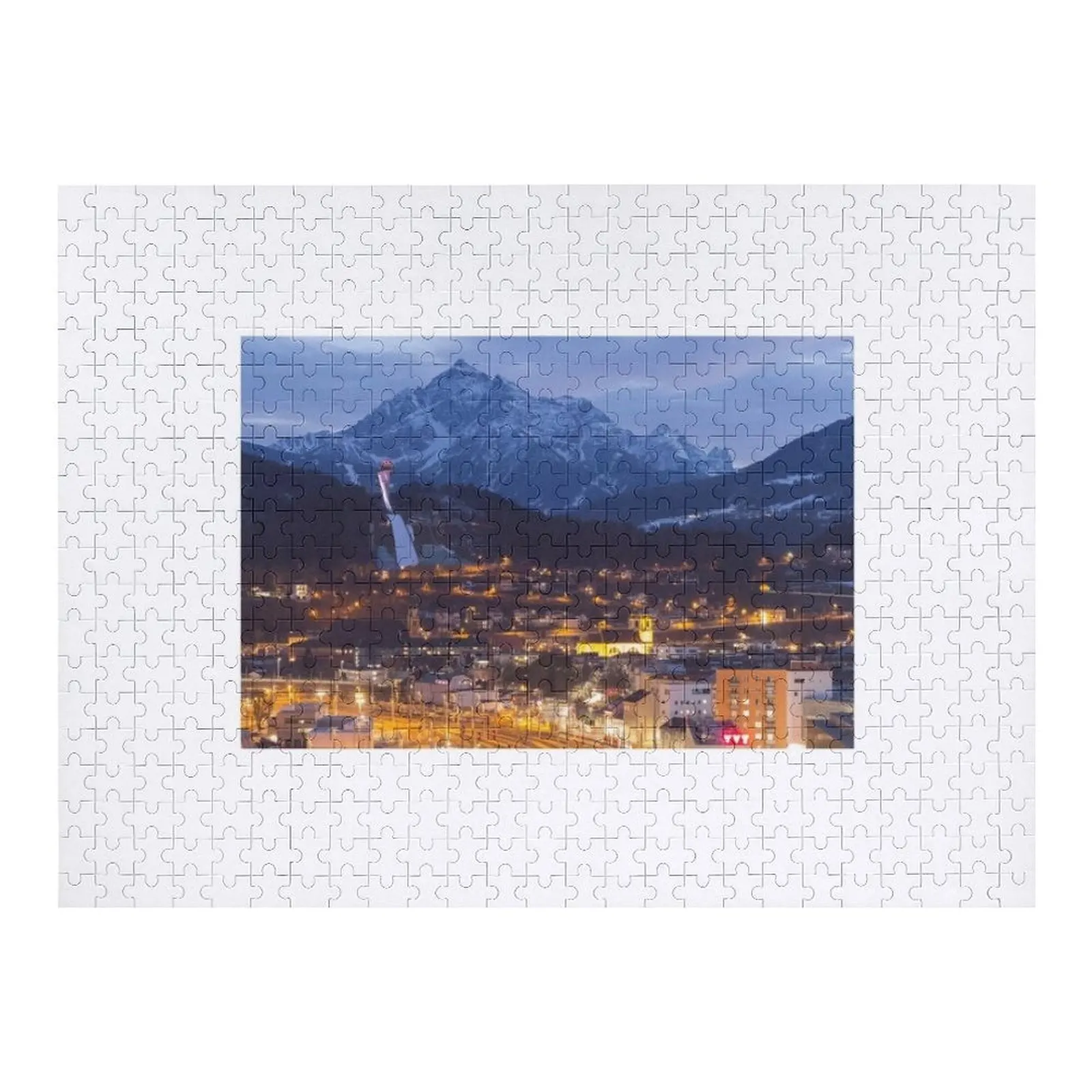 

Innsbruck's trampoline Jigsaw Puzzle Custom Child Gift Picture Jigsaw Pieces Adults Customized Gifts For Kids Puzzle