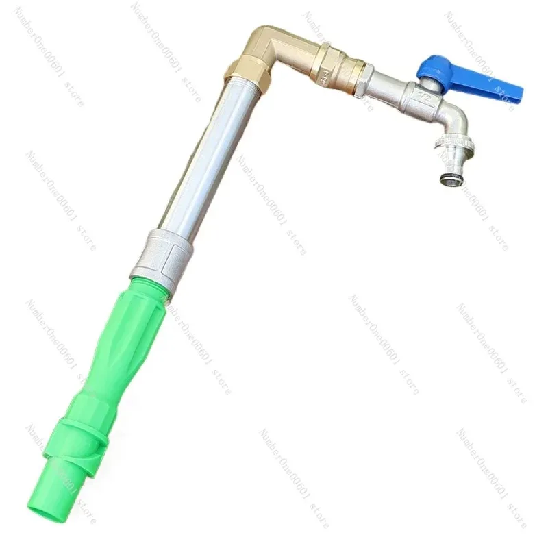 Home Gardening, Greening, Watering, Quick Water Intake Valve, Lawn Plug, 6-inch Extended Water Intake Rod, Water Dispenser
