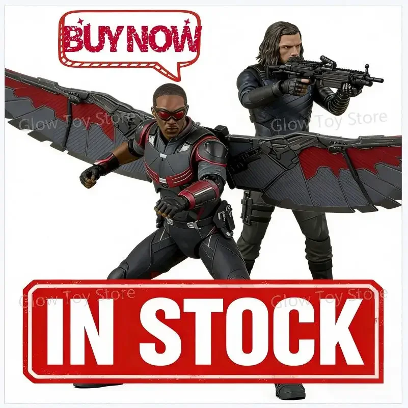 

ГОРЯЧАЯ РАСПРОДАЖА! В НАЛИЧИИ! Фигурки S.H.Figuarts: Мстители: Война бесконечности, Фалькон, Зимний Солдат, Америка. Аниме-фигурки, игрушки для мальчиков, подарок на Рождество.