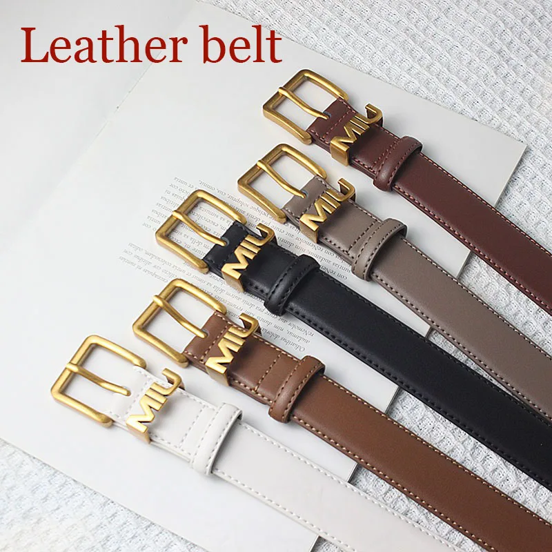 حزام الموضة مشبك الذهب حزام المرأة عادية المرأة رقيقة حزام موضة شخصية مطابقة السراويل تنورة السراويل