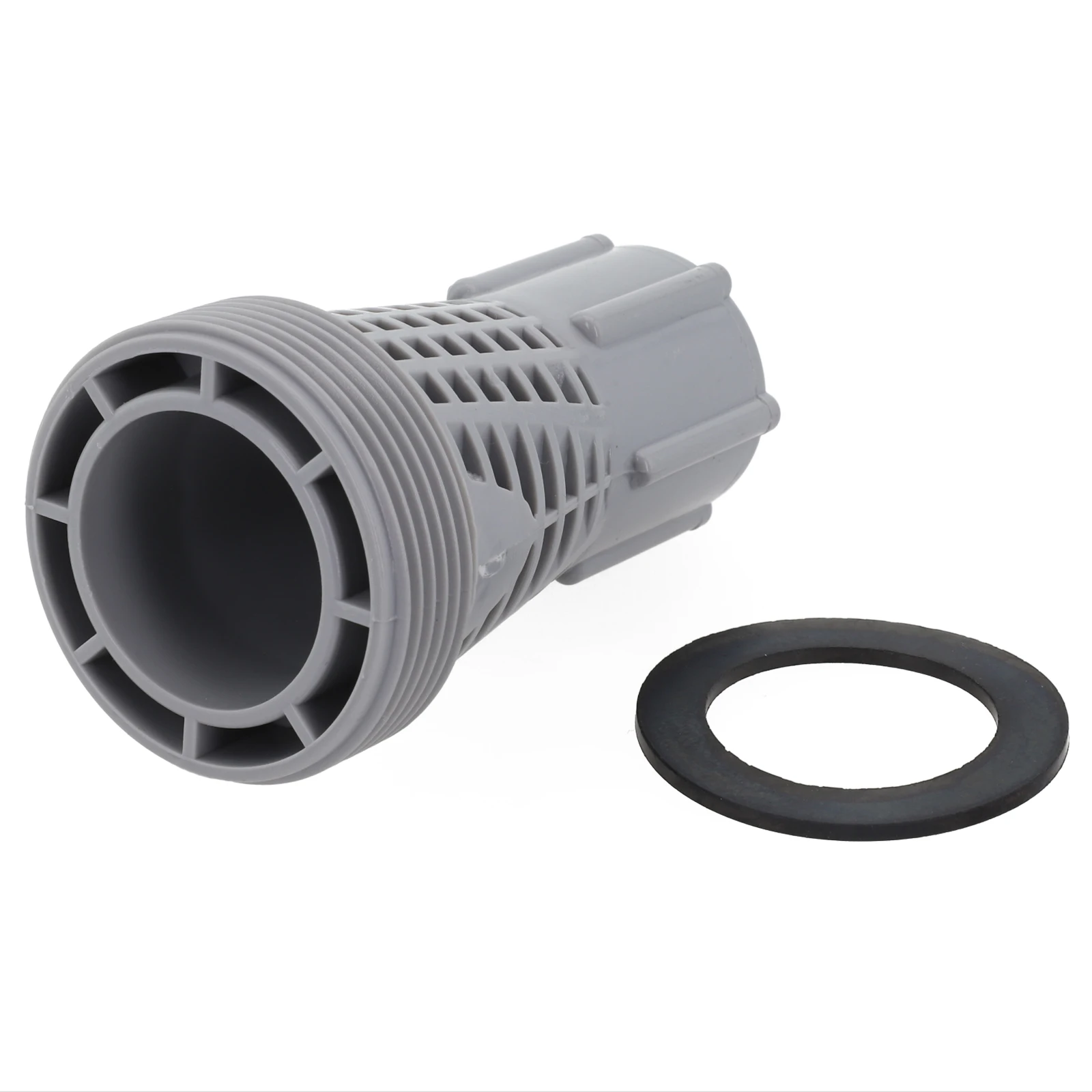 New Practical Gasket Filter Adapter Approx.1-1/2 Inches Easy Installation Gasket 4K8001 Gray Sturdy Construction