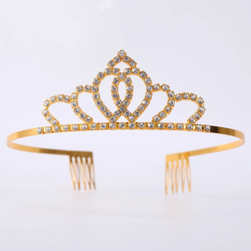 Bridal Crystal Tiaras and Crown Headbands Kids Girls Bridal Prom Crown Party Wedding Accessories Hair Accessories