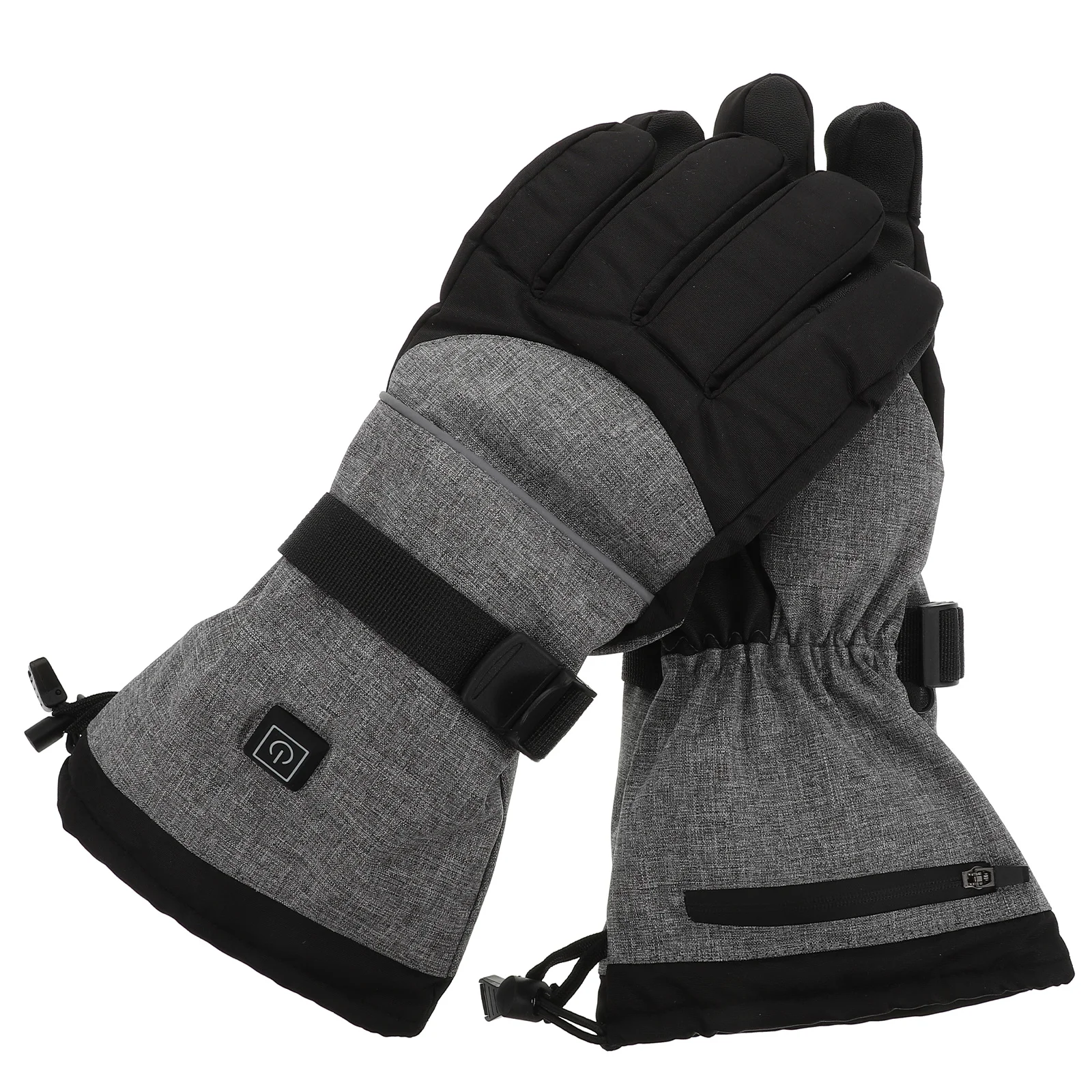 Ski Gloves Electric Heating Mitts The Mitten Winter Supplies Thermal Nylon Mittens