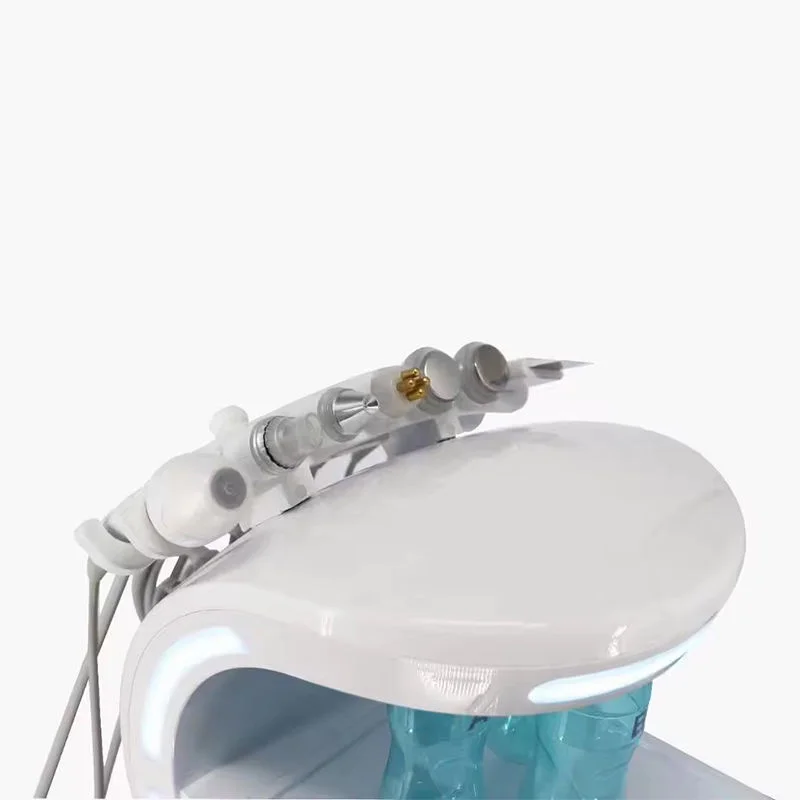 เครื่องวิเคราะห์ผิวหน้า 7 in 1 ไฮโดร สกิน แอนะไลเซอร์ พร้อมฟังก์ชั่นพ่นน้ำ ออกซิเจน ไมโครเดอร์มาเบรชั่น ไดมอนด์ ไฮดรา พีลลิ่ง และทำความสะอาดผิวหน้า