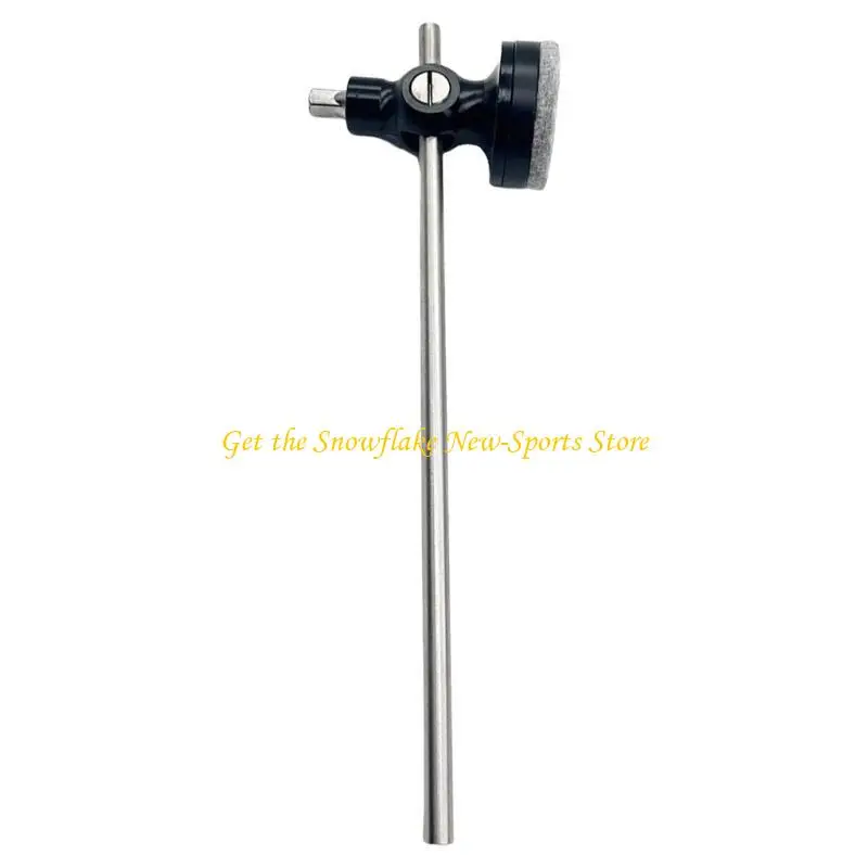 Adjustable Bass Drum Pedal Beater Aluminum Alloy Hammer Head Kick Drum Foot Pedal Beater Percussion Instrument Parts