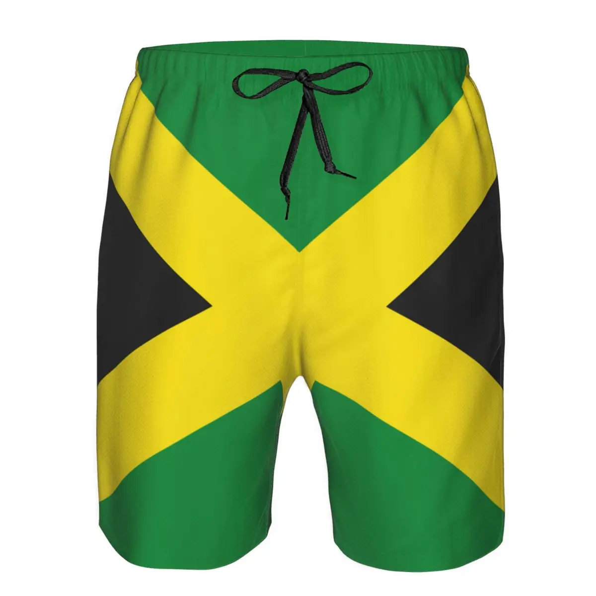 

Quick Dry Summer Mens Beach Board Shorts Briefs For Man Swim Trunks Beachwear Flag Of Jamaica