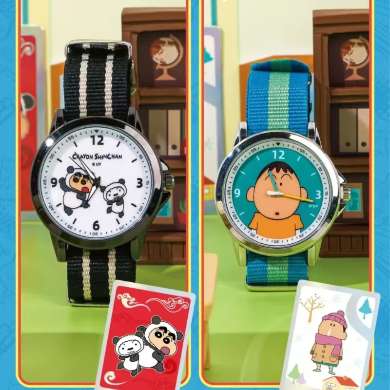 Crayon Shinchan Watch Blind Box Cute Cartoon Watch Surprise Box Random Delivery