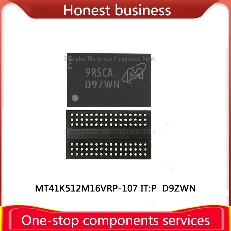 MT41K512M16VRP-107 IT:P D9ZWN 96FBGA DDR3 8Gb MT41J128M16HA-15E AIT:D D9MHF 2GB MT41K256M16HA-125 AAT:E D9QBB 4GB Chip Memory