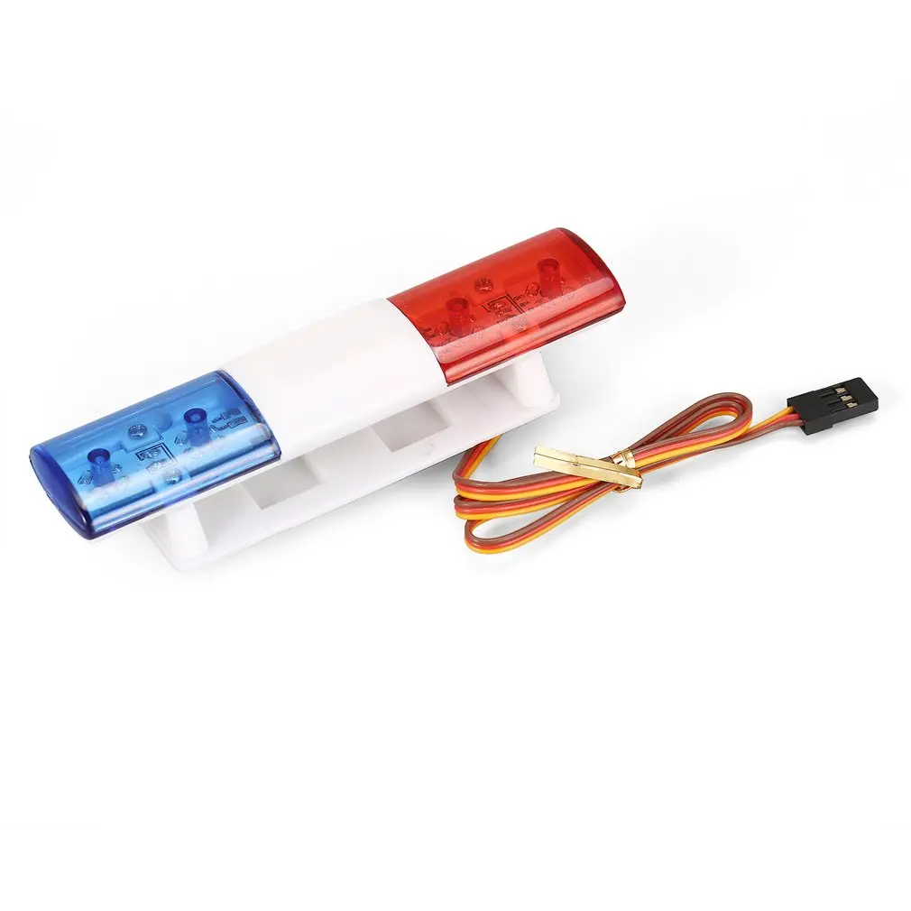 RC Multi-function Ultra Bright RC Police Car LED Light Strobing-Blasting Flashing Fast-Slow Rotating Mode