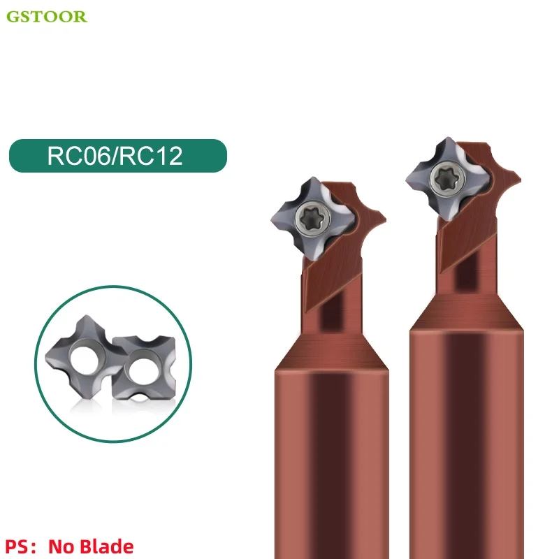 

RC06 C12T1-120 d13T C16T3-120 d21 RC12 C16T1-120-23-30 Chamfering Toolholder CNC Lathe Cutter Turning Tools Arbor For RC06 RC12