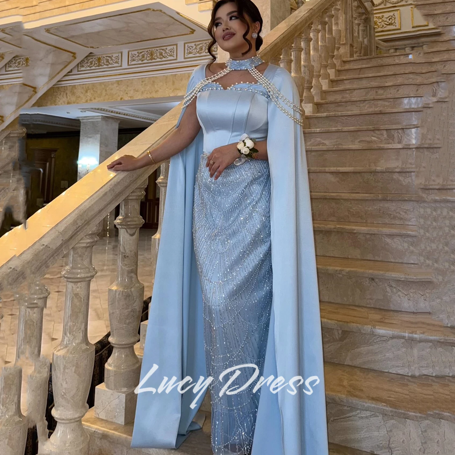 

Lucy Customized Wedding Dresses 2025 Woman Wedding Evening Dress Elegant Womens Dresses for Special Occasions Party Dresses