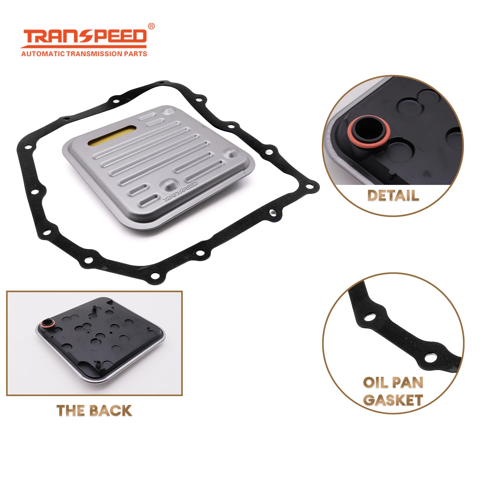 

TRANSPEED 40TE 41TE 41TES A604 Auto Transmission Oil Filter 4504048 4431722 Oil Pan Gasket For CHRYSLER DYNASTY DODGE