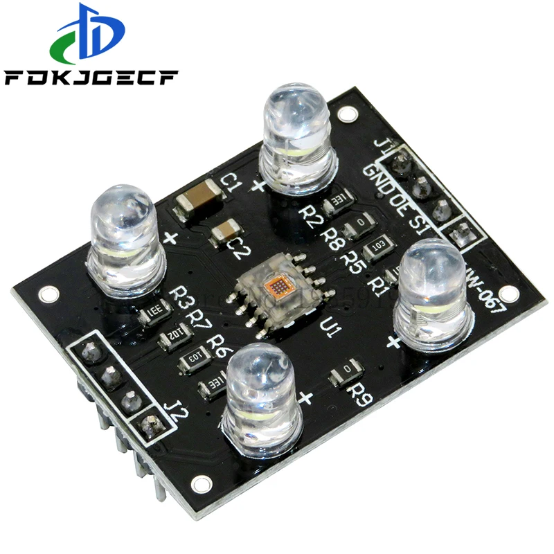 Color recognition sensor TCS230 TCS3200 Color sensor Color recognition module for arduino DIY Module DC 3-5V Input sensor module