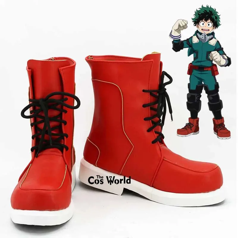 

Boku No Hero Academia Izuku Midoriya Аниме Обувь для косплея на заказ Сапоги