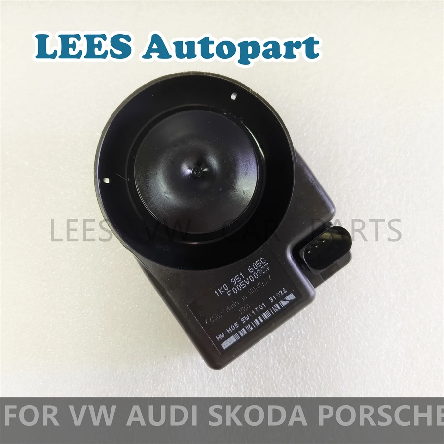 1K0951605C Electronic Security Alarm for VW Golf MK5 6 GTI Jetta Passat B6 Speaker Horn Audi A4 A6 Q5 Q7 TT Skoda 1k0 951 605 c