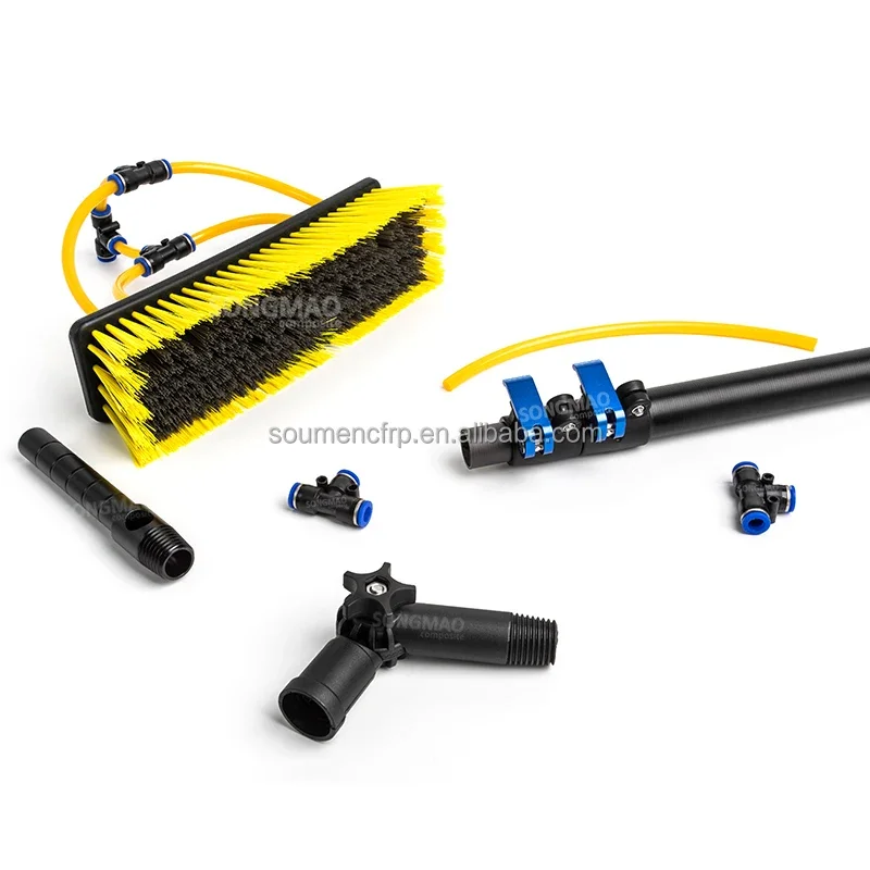 

High Windows Other Household Cleaning Tools & Accessories Carbon Fibre Water Fed Pole Washing Equipment