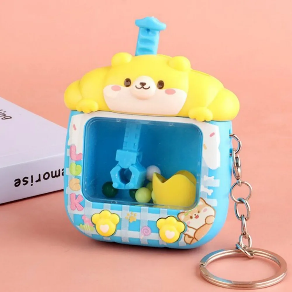 Cartoon Mini-Greifautomat Schlüsselanhänger Rucksack-Anhänger Ei-Drehspielzeug Unisex-Design für Männer und Frauen – Detail 9