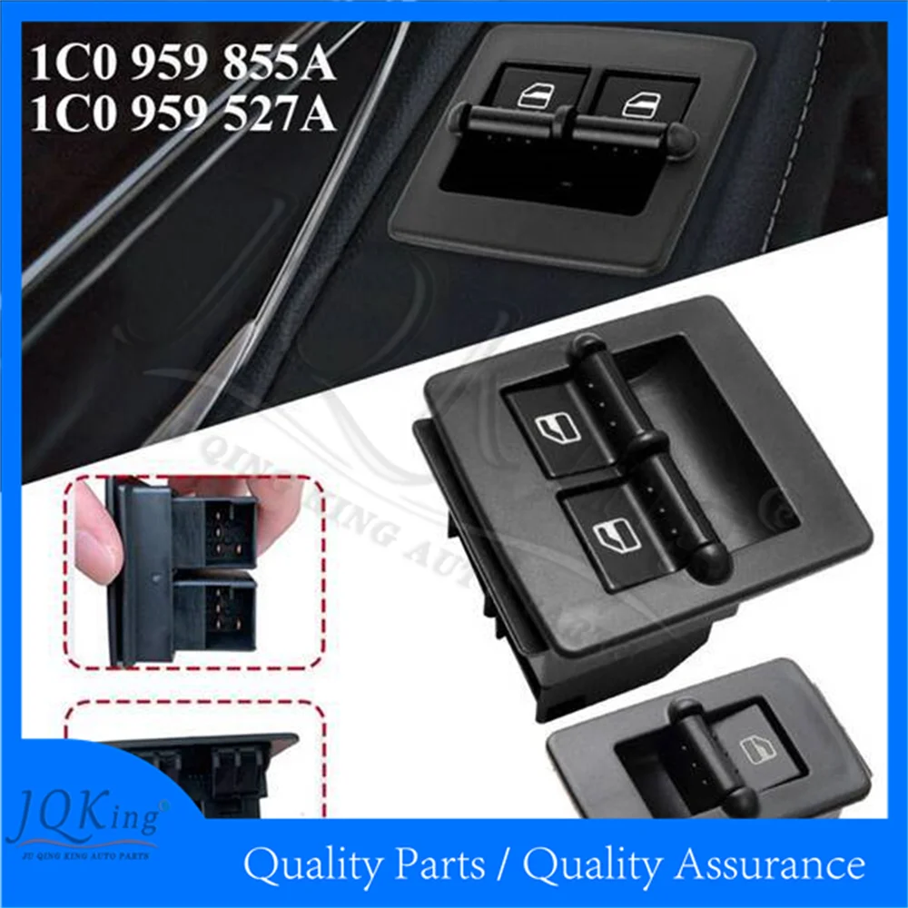 

1C0959527 1C0959527A Left Right Power Window Switch Button For Beetle 1998 - 2010 1C0959527 1C0959527A