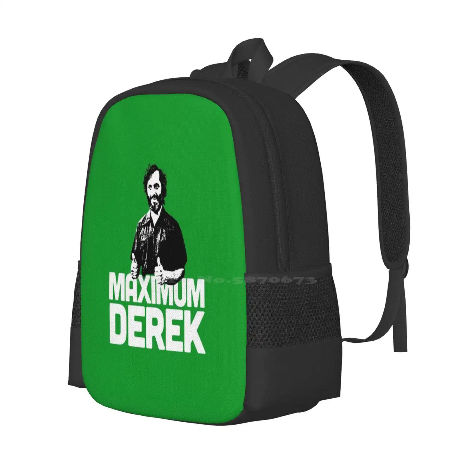 Derek! Hot Sale Backpack Fashion Bags The Good Place Nbc Jason Mantzoukas Derek Janet Chidi Eleanor Tahani Ted Danson Michael