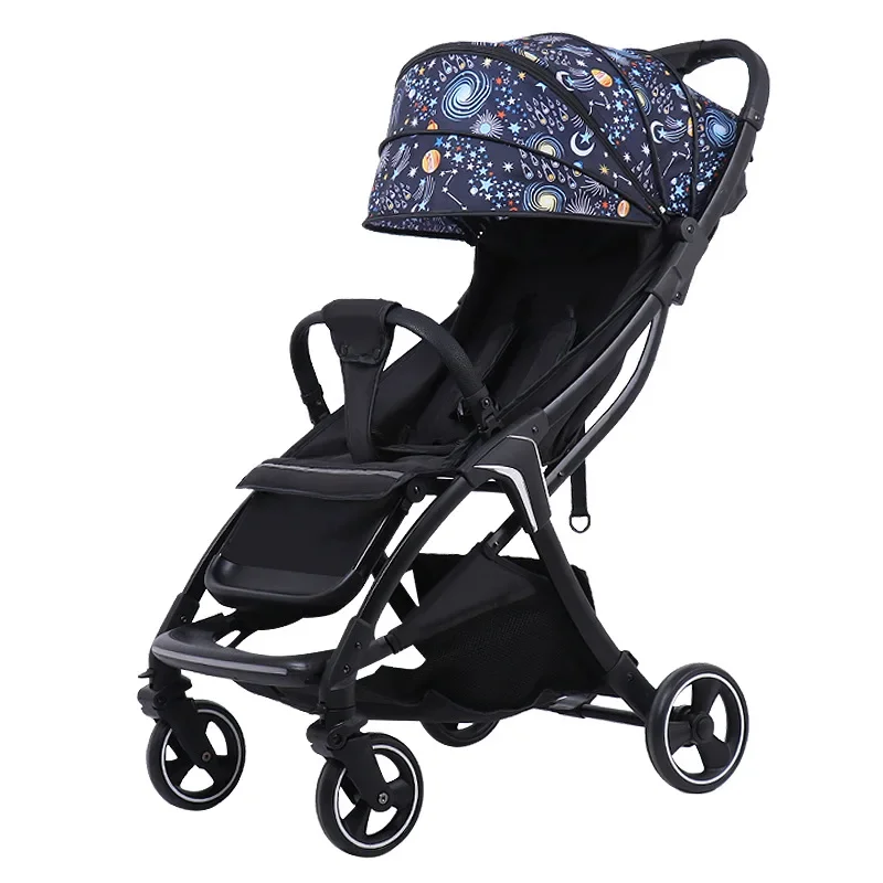 Foldable Stroller Newborn Baby Two-way Seat High Landscape Lightweight Travel Stroller Portable Shockproof Baby Stroller