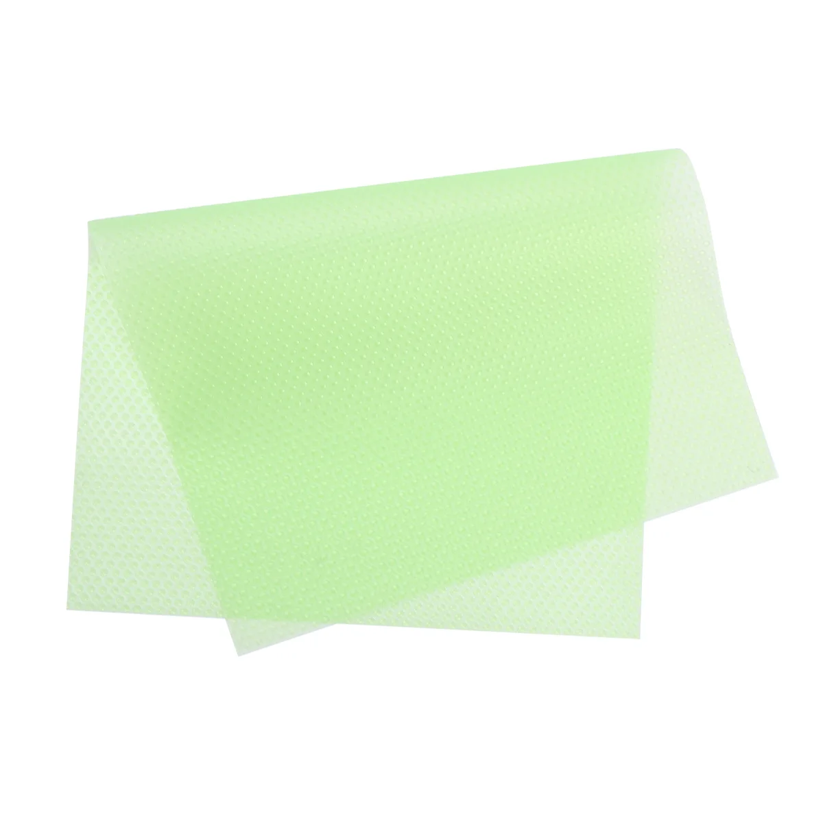 

4Pcs Refrigerator Pad Transparent Green Mildew Resistant Antibacterial Lightweight Fridge Mat Reusable Fruit Extender Shelf