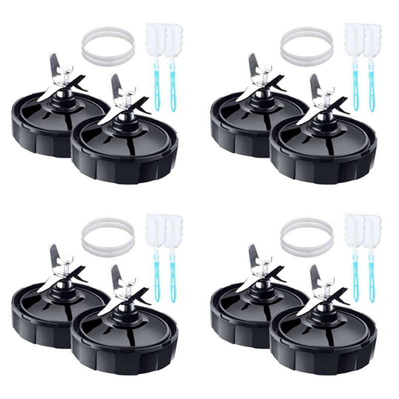 

2025-4X 7 Fins Extractor Blades Replacement Part For Nutri Ninja Blender,Extractor Blade For Auto IQ BL682 BL480 BL640 NN102