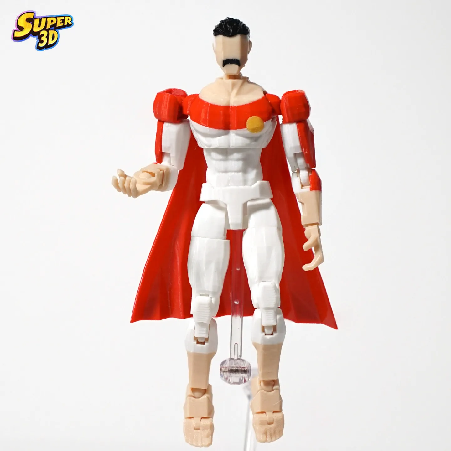 

Супер 3D-печатная многосуставная фигурка-модель Omni Man Invincible Coalition of Planets Nolan Grayson Dummy13 T13