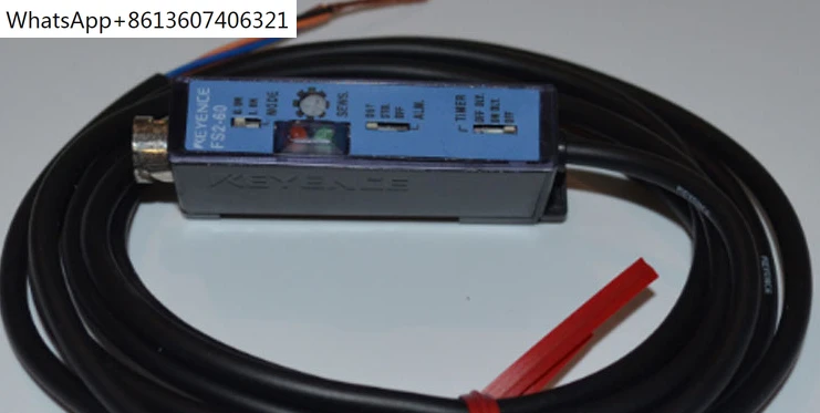 

FS2-60 Universal Optical fiber amplifier /8 laps adjust photoelectric sensor