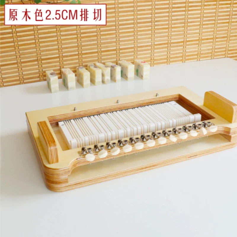 Handmade Cold‑Process Cutter Table, Professional Cutting Workbench for Homemade Bar Craft Production