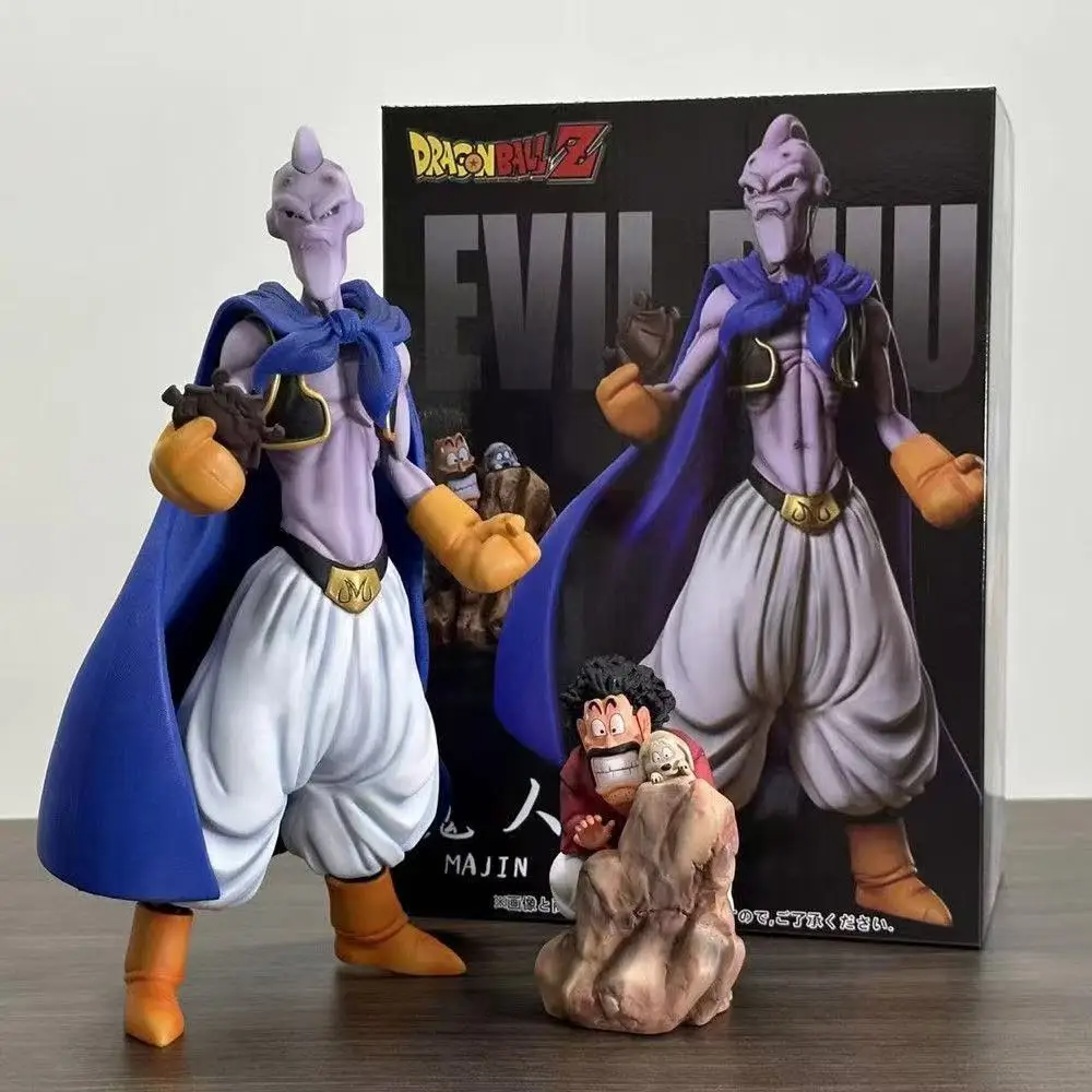 12-28cm Anime Dragon Ball Z Figures Evil Buu Mister Satan Majin Buu Action Figure Figurine Statue Home Decor Birthday Gift