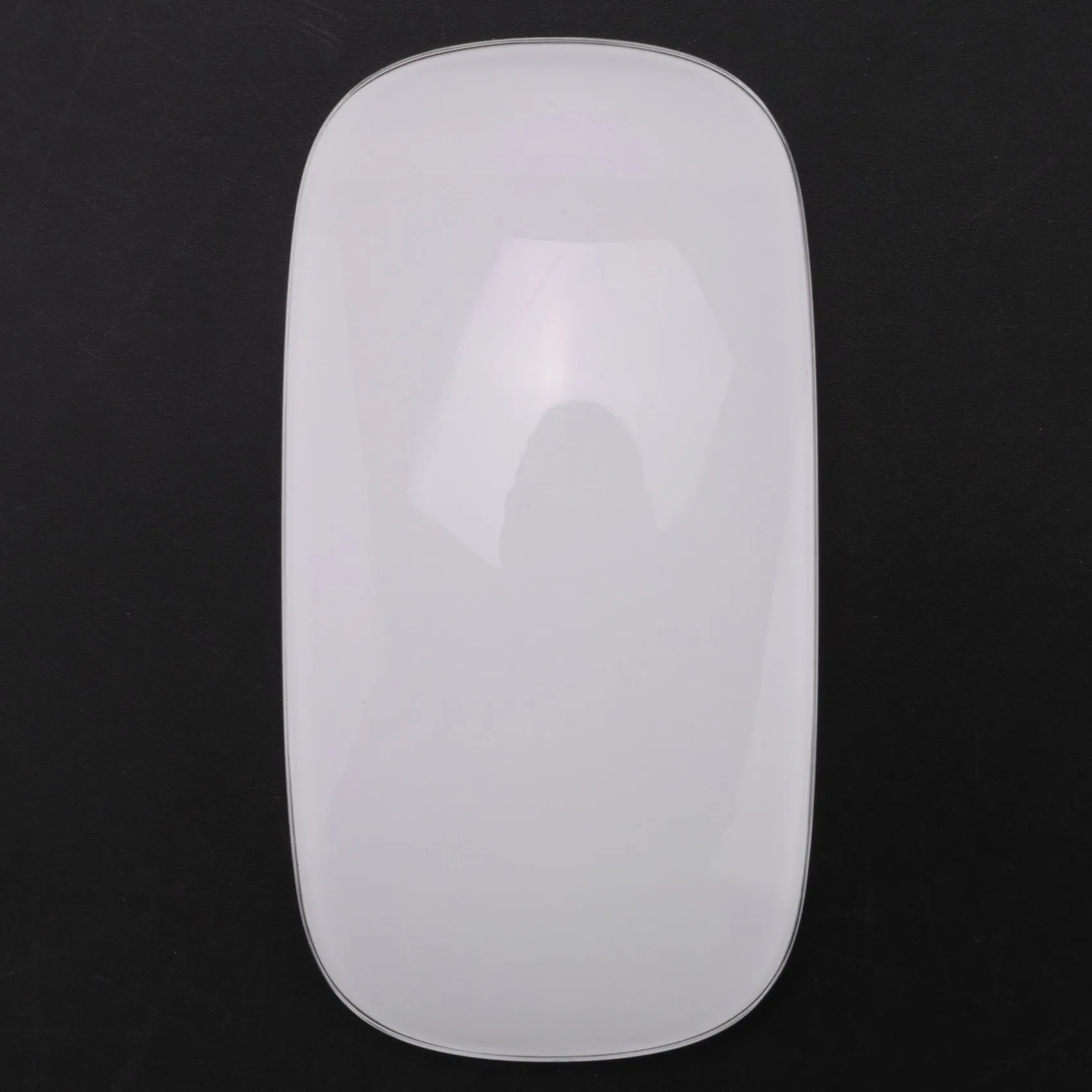 Bluetooth Wireless Magic Mouse Silent Rechargeable Computer Mouse Slim Ergonomic PC Mice for Apple Macbook(White)