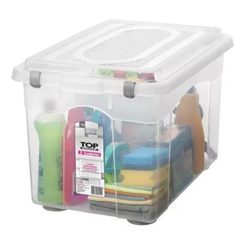 

High Organizer Box 56.1 Liters Transparent 975 Boxes, Boxes and Baskets Decorative Boxes