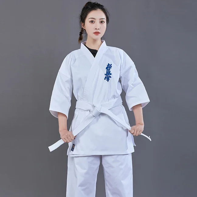 Abbigliamento da Karate estremamente reale abbigliamento da competizione abbigliamento da allenamento tela poliestere cotone tutto cotone Taoist