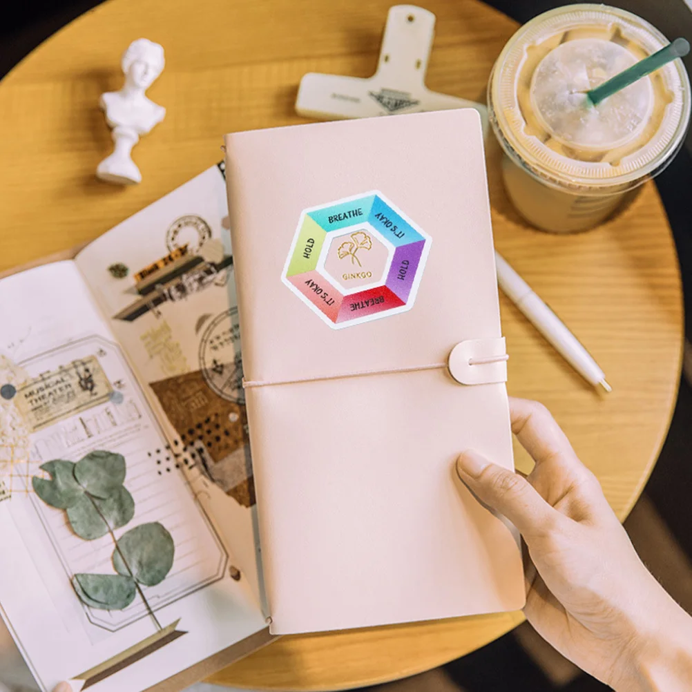 6 قطعة ملصق الاصبع ملصقات حسية قابلة لإعادة الاستخدام للمكتب أداة تهدئة الضغط ملصقات بلاستيكية مزخرفة للهاتف الخلفي