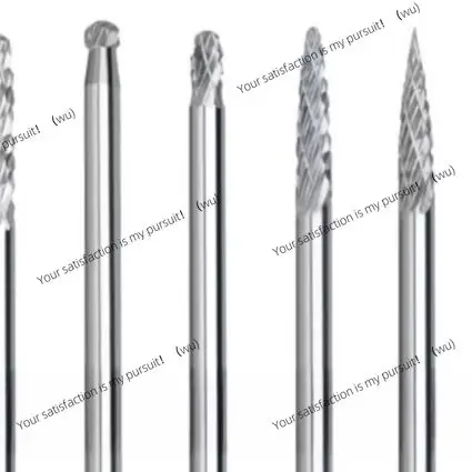 For Grinding Polishing Deburring Metal Steel Aluminum Cast Iron Power Tool Accessorie 10Pcs /3mm /Shank Carbide Rotary File Set