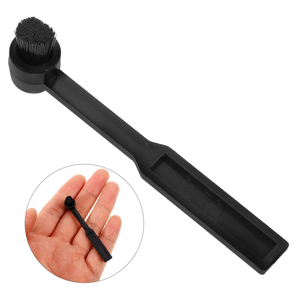 2Pcs Anti Static Vinyl Record Brush Compact Ergonomic Design Static Free Debris Cleaning Tool for Turntable Player Needle and