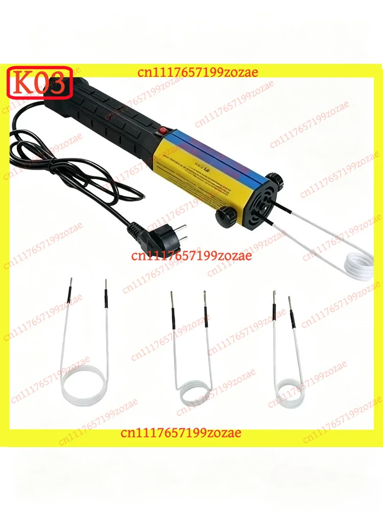 KJ02 Handheld High-Frequency Induction Heater Electromagnetic Screw Remover for Rusty Bolts Nuts Fast Heating, Replacement Parts
