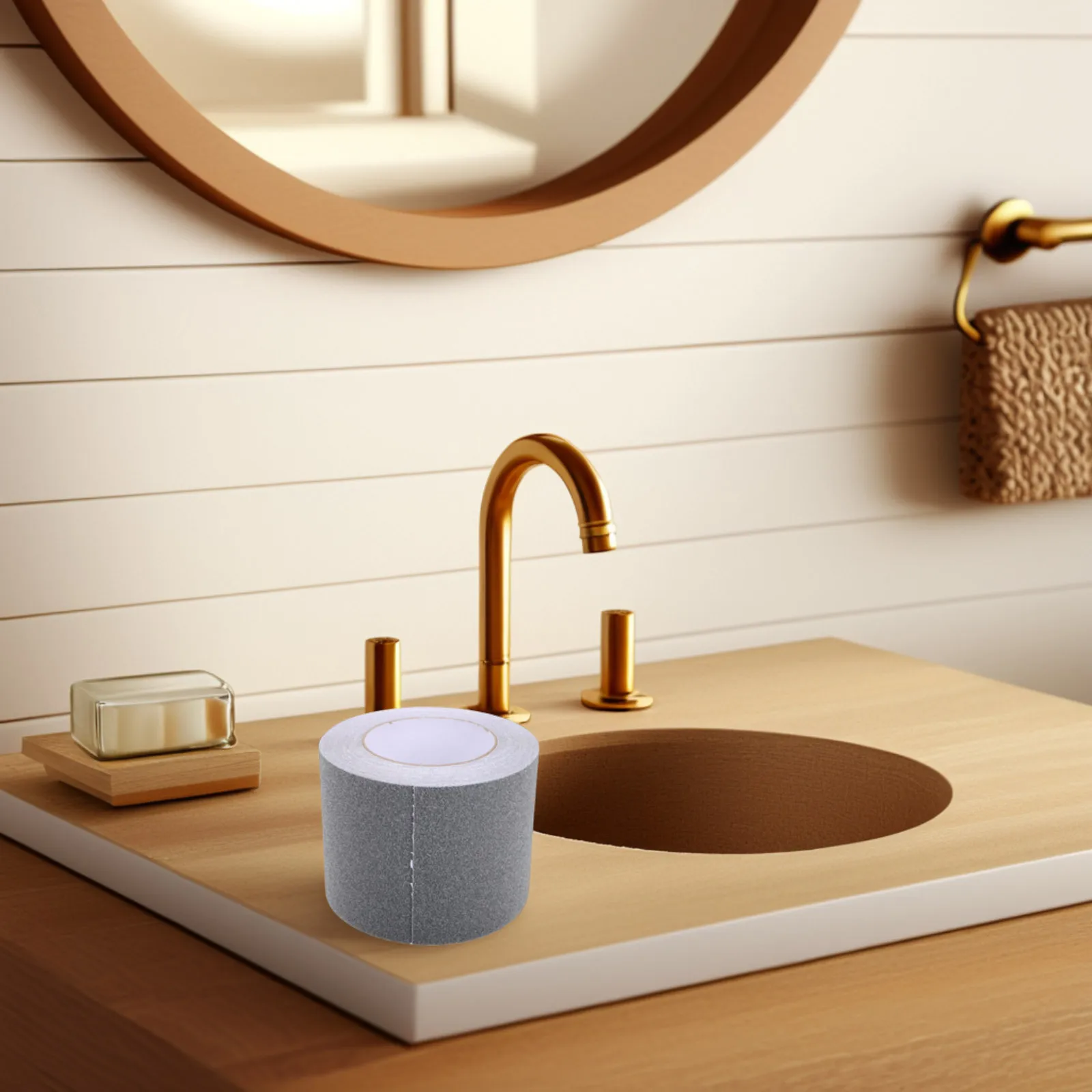 

1 Roll Anti Skid Tape Outdoor Waterproof Durable Non Slip Tape Floor Adhesive Safety Stair Treads Stair Treads