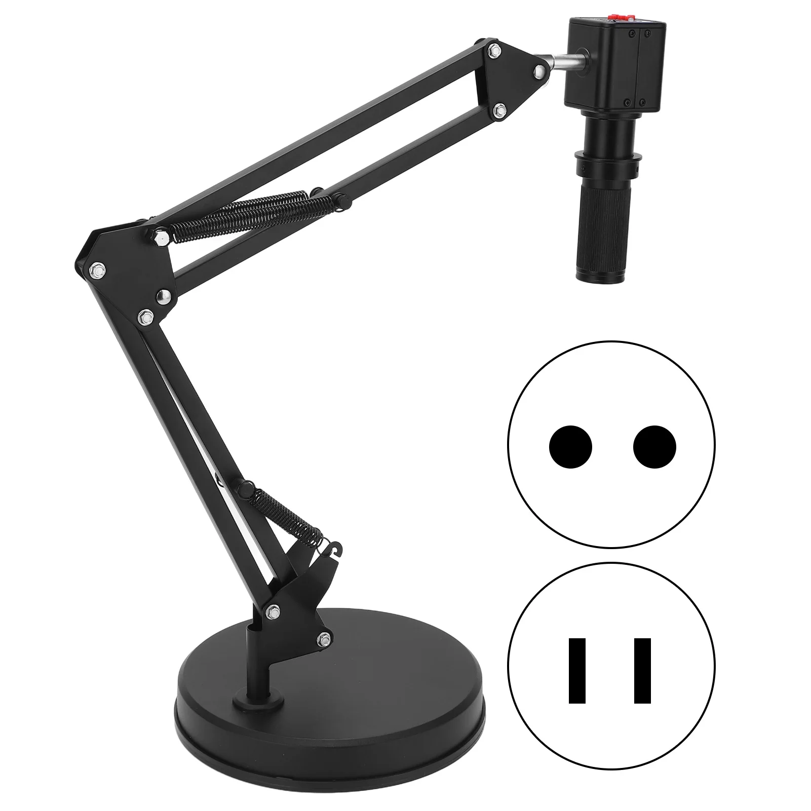 Industry Microscope Camera Electronic Camera Safe Sensitive Aluminum with Multi Directional Stand for Integrated Circuit Board