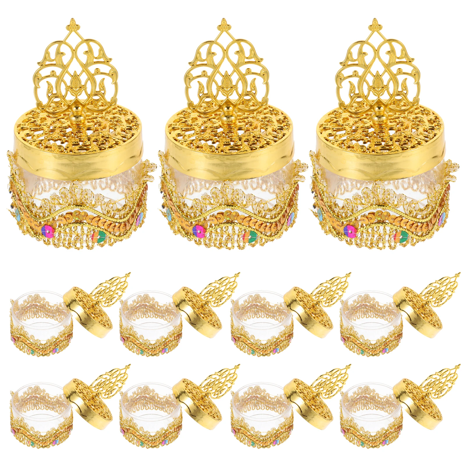

12pcs Boxes Creative Design Wedding Favor Candy Packaging Boxes Storage Container Party Chocolate Gift Packaging Holder