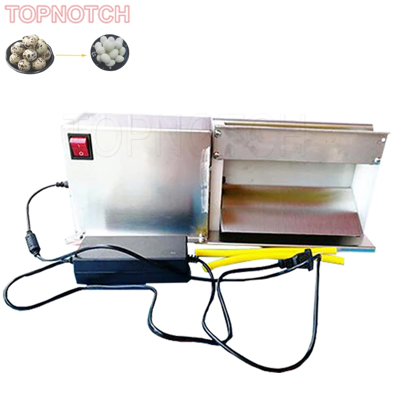 

Semi Automatic Quail Eggs Peeler Egg Huller Commercial Electric Peelers Quail Egg Sheller Peeling Machine