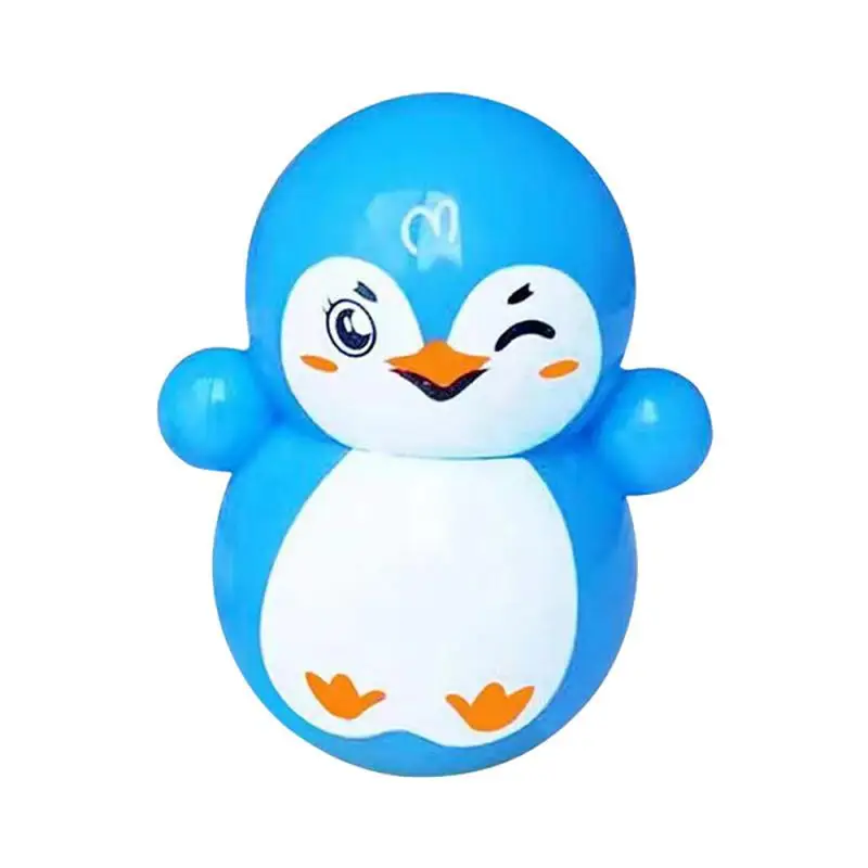 Zabawki edukacyjne śliczne Mini ozdoby Snowman Penguin rzodkiewka Tumbler rozwój dziecka zabawki centrum handlowe zabawki dla dzieci zabawki dla dzieci