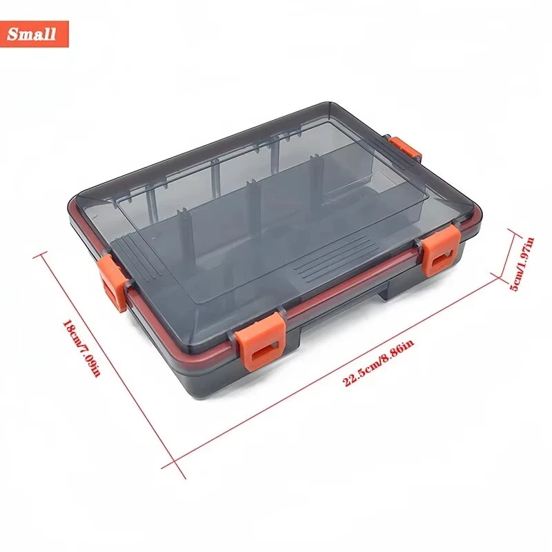 Visgereidoos met grote capaciteit, opbergkoffer voor visaccessoires, voor vishaakjes, kunstaas, karpervisgerei.