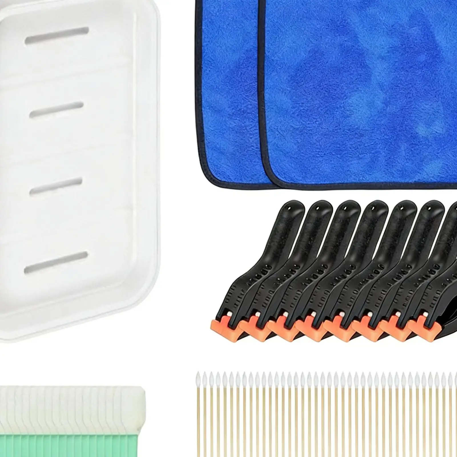 

card cleaning and flattening kit Flattening Maintenance Tools with Fixing Clamps And EVA Shaping Foam Card Restoration Kit