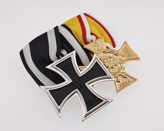 WWI German Medal Bar Ribbon Bar 2R union Reproduction 1914 Honour Cross for Heroic Deeds
