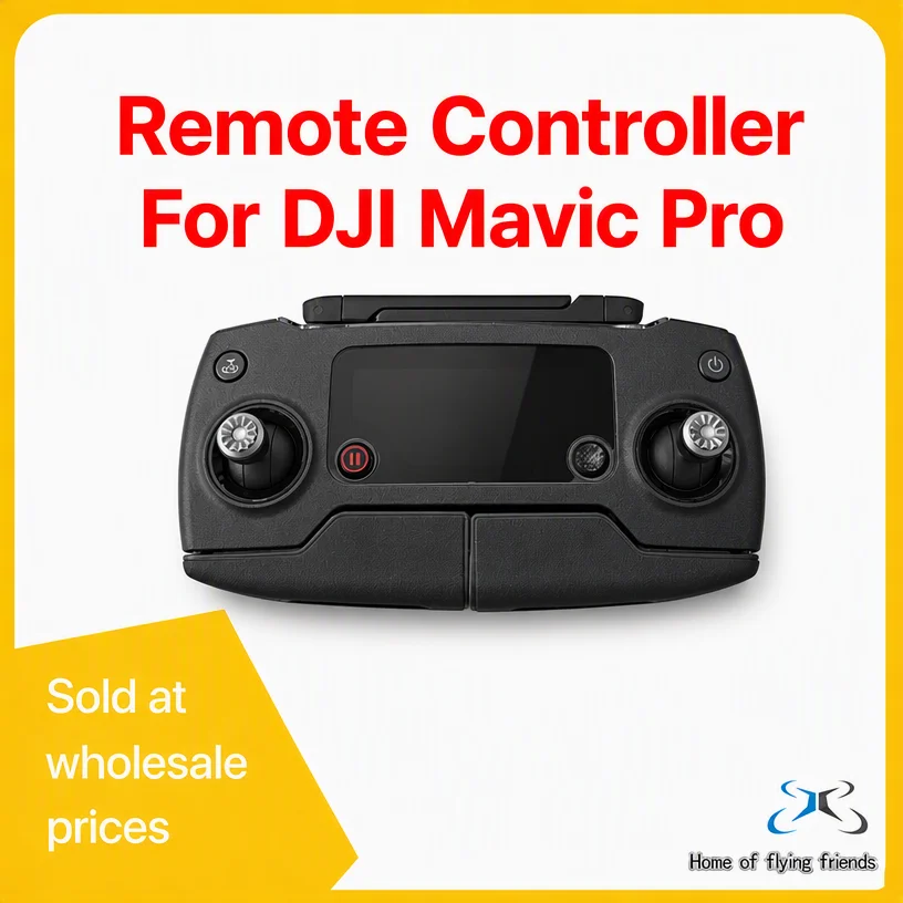 Remote Controller for DJI Mavic Pro, GL2004A with Built in Flight Screen, Sport Mode, Return to Home, Foldable Phone Holder