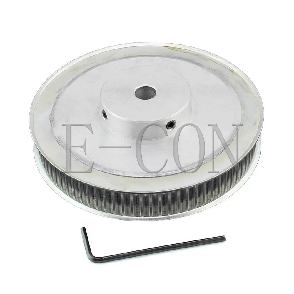 1pcs HTD5M Aluminum Timing Belt Pulley 90 Teeth 14mm/15mm/16mm/17mm/19mm/20mm Bore 21mm Teeth Width BF Type For Stepper Motor