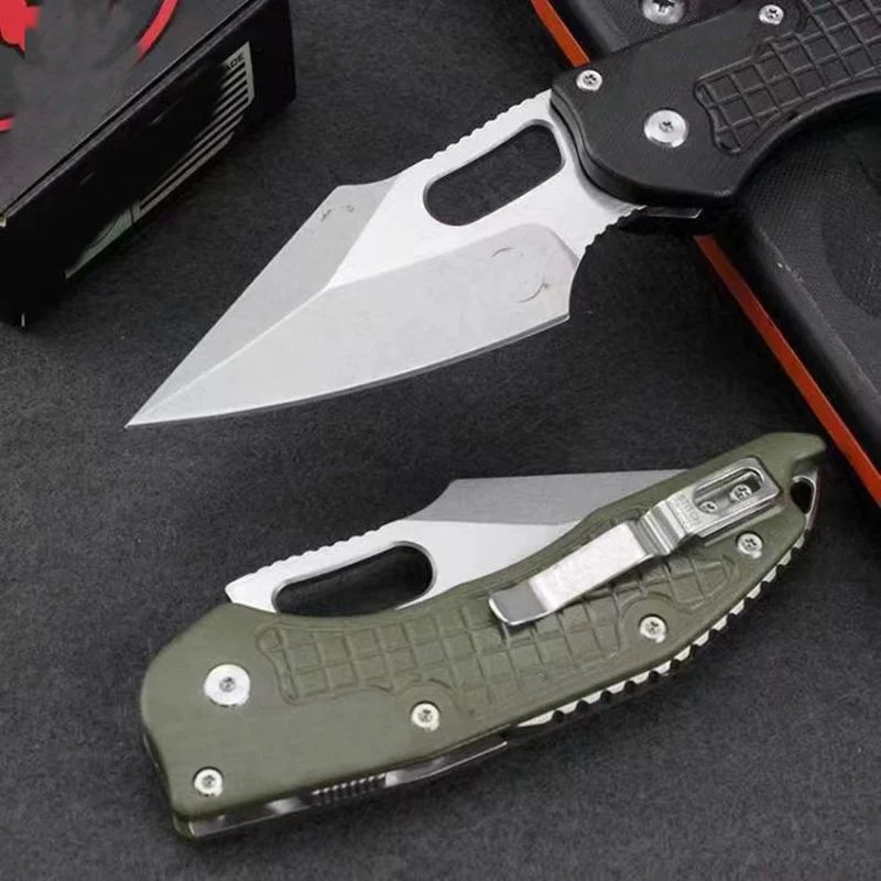 LEMIFSHE Made MT cuscinetto a sfere G10 manico 9 cr15mov lama caccia tattiche di sopravvivenza strumento EDC coltello pieghevole coltello da tasca