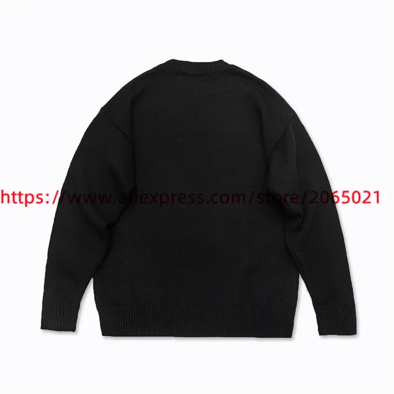 Enfants Riches Deprimes Sweater Crewneck Men Women 1:1 Best Quality Portrait Jacquard Sweatshirts